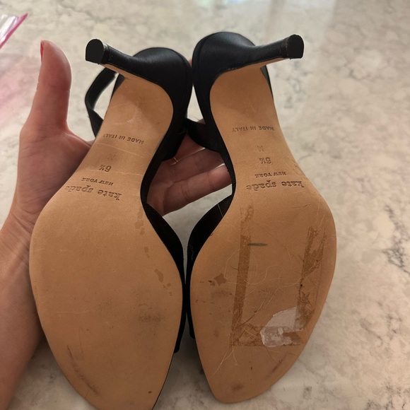 Kate Spade Black Heels Pumps - Picture 4 of 4